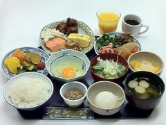 アルファーワン朝食